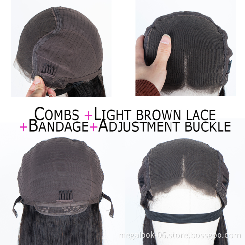 New Wigs Human Hair Lace Front Closure Wig 5X5 6x6 4x4 Glueless Closure Wigs